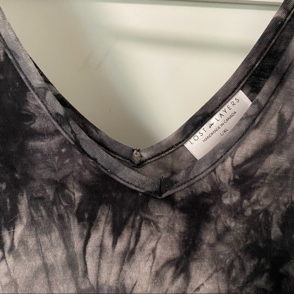 Tie-Dye Lost in Layers Dolman Maxi Dress L/XL - Picture 2 of 7